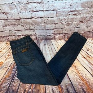 Joe’s Jeans Women’s Blue Dark Wash Denim Mid Rise Skinny Ankle Jeans Size W 26